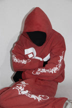 RED ORCA HOODIE