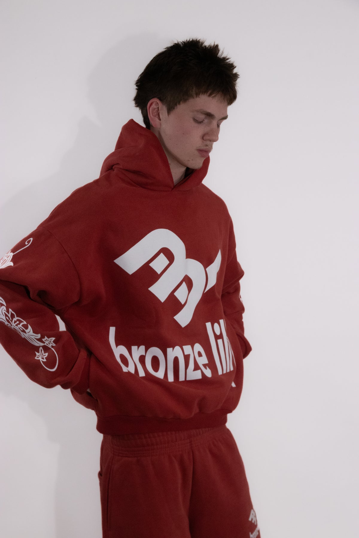 RED ORCA HOODIE