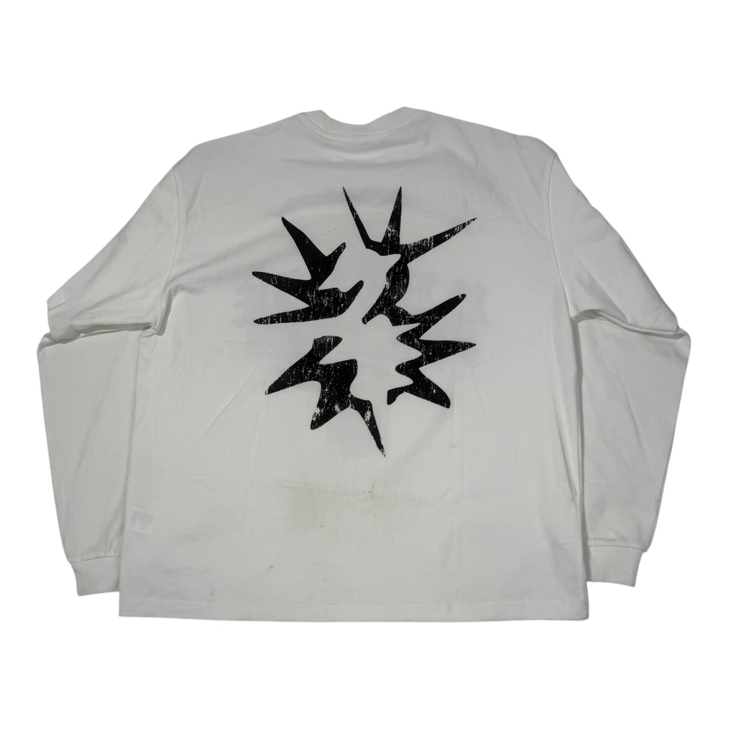 WHITE EXPLORER LONG SLEEVE TEE