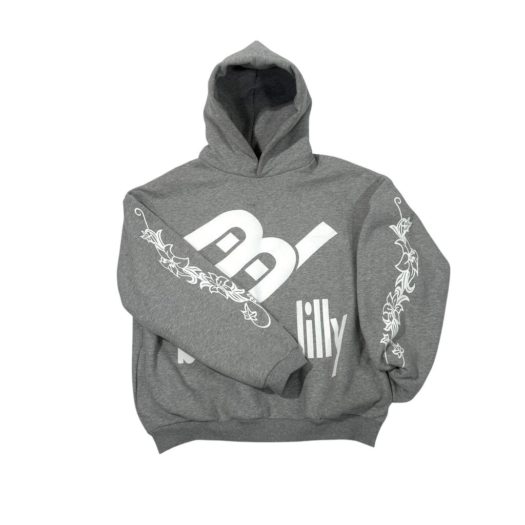 GREY ORCA HOODIE