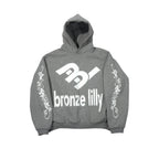 GREY ORCA HOODIE