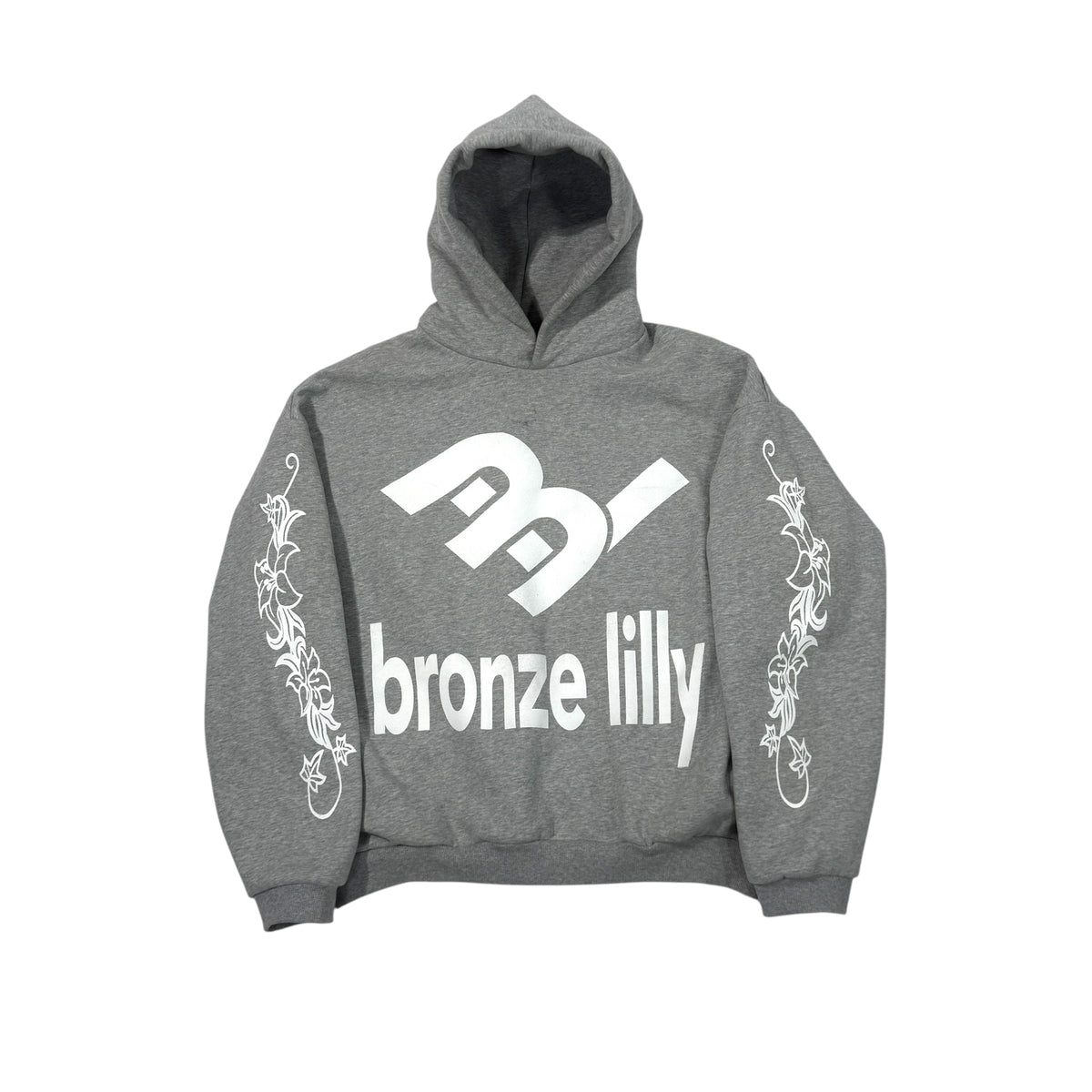 GREY ORCA HOODIE