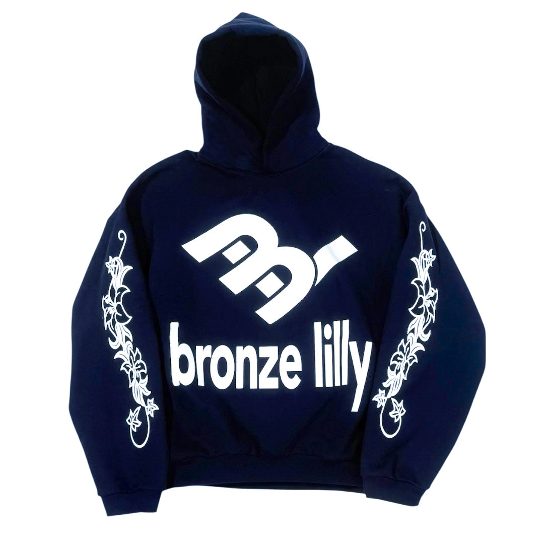 NAVY ORCA HOODIE