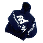 NAVY ORCA HOODIE