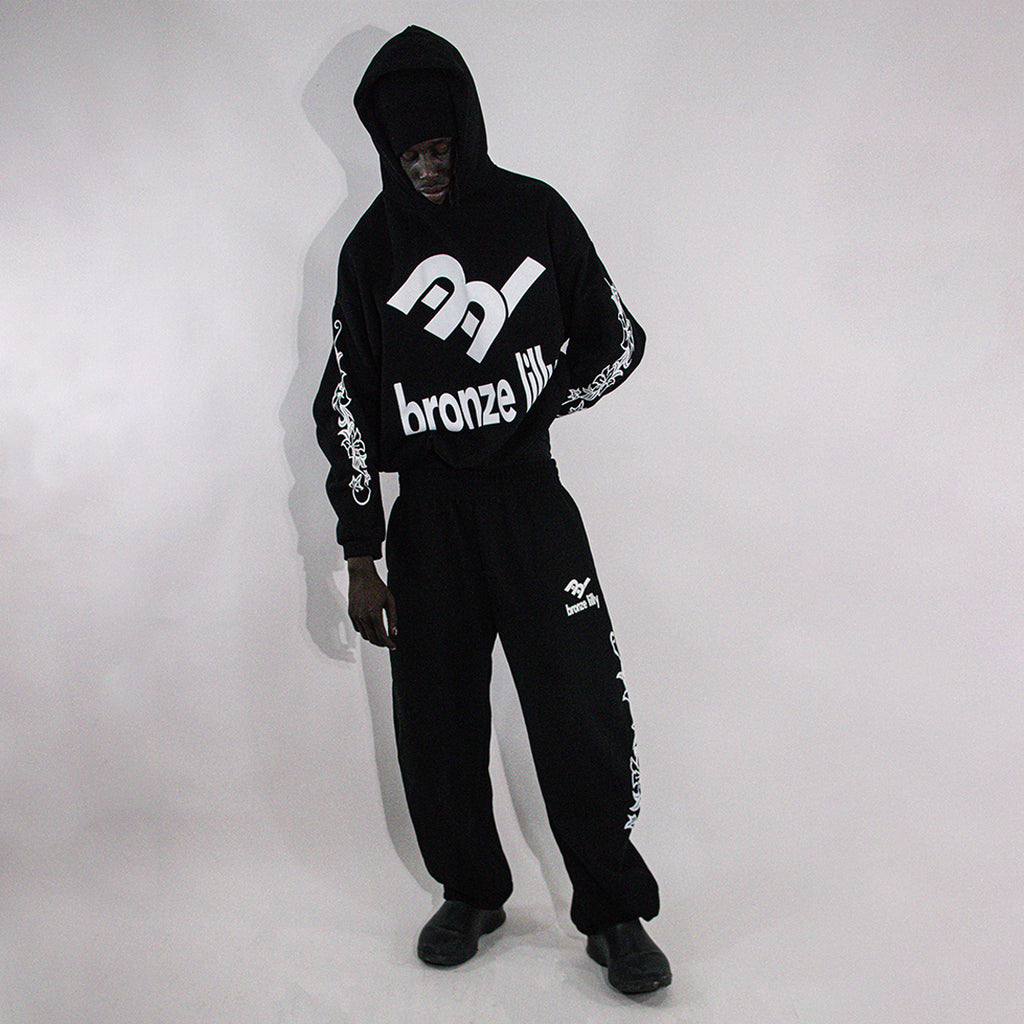 BLACK ORCA HOODIE