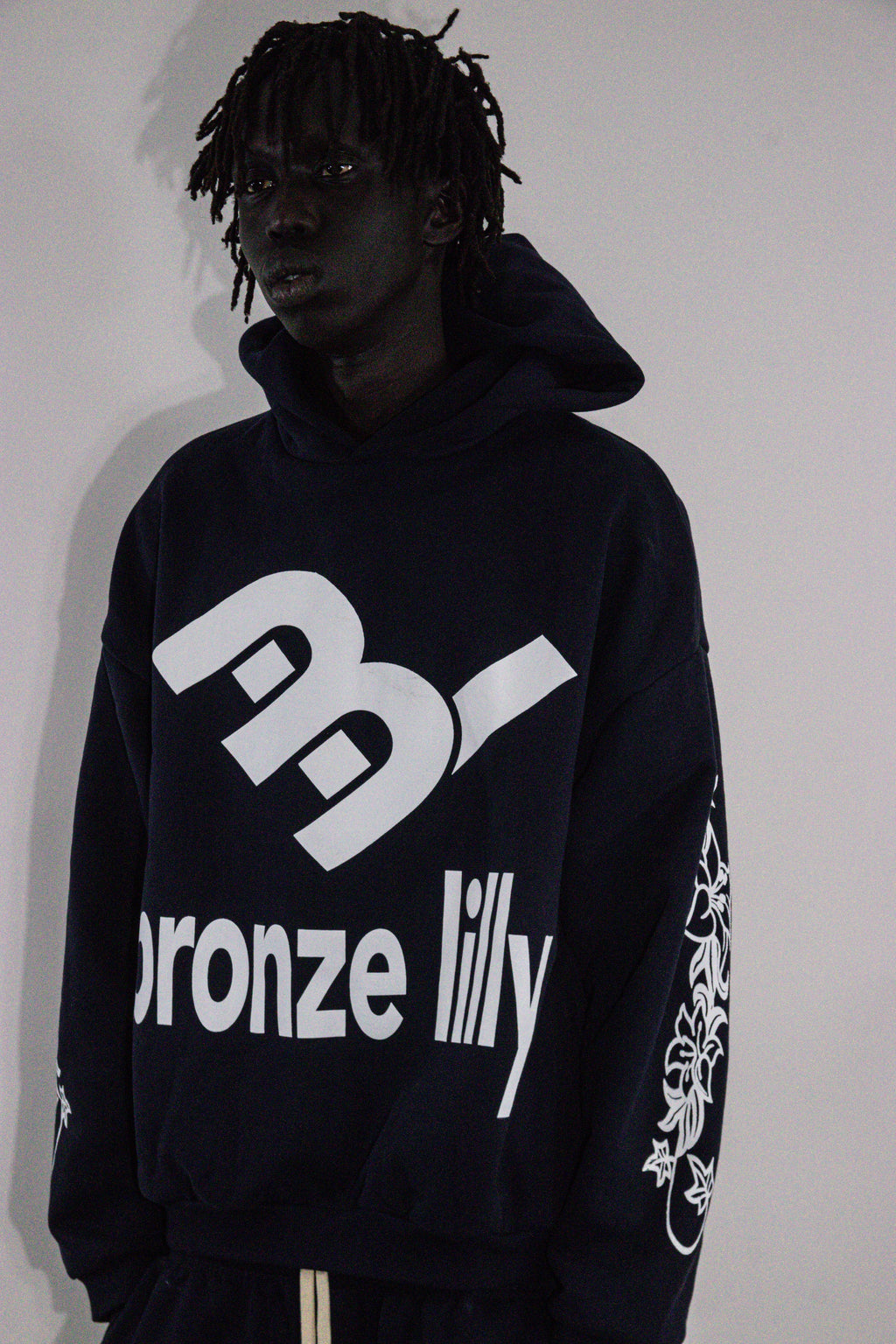 NAVY ORCA HOODIE